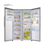 داخل یخچال فریزر دوقلو سامسونگ RR39RZ32