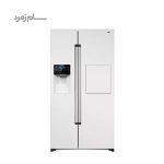یخچال فریزر ساید بای ساید سام 3 rosso سفید