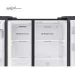داخل یخچال فریزر سامسونگ RS64
