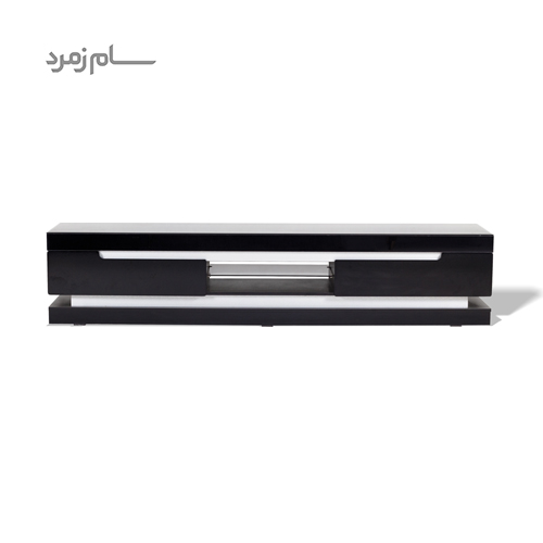 میز تلویزیون متین R908 مشکی هایگلس