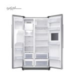 یخچال فریزر ساید بای ساید سامسونگ RS50 نقره ای - Image 3