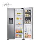 داخل یخچال ساید بای ساید سامسونگ RS80