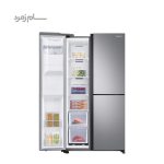 داخل فریزر ساید بای ساید سامسونگ RS80