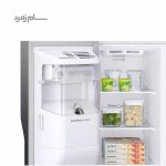داخل فریزر سامسونگ RS25 سفید