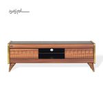 میز تلویزیون متین R210 قهوه ای روشن