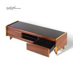 میز تلویزیون متین R260 قهوه ای