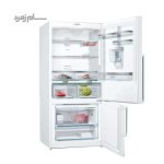 طراحی یخچال فریزر بوش KGD86AI304 سفید