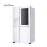 طراحی یخچال فریزر ال جی X24 سفید