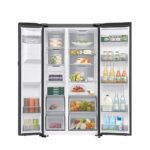داخل یخچال فریزر سامسونگ RS90F64D1FAE