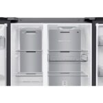 داخل یخچال فریزر سامسونگ RS90F64D1FAE