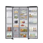 داخل یخچال فریزر سامسونگ RS90F66B1FAE