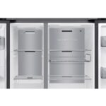 داخل یخچال فریزر سامسونگ RS90F66B1FAE